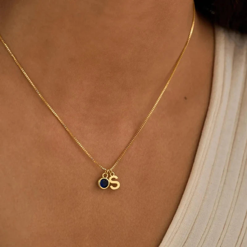 INITIAL NECKLACE FOR WOMEN